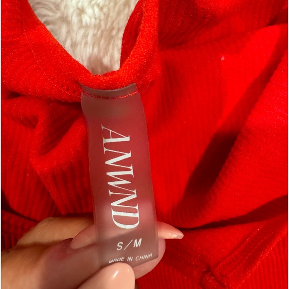 Red Cropped Tank - Picture 3 of 3